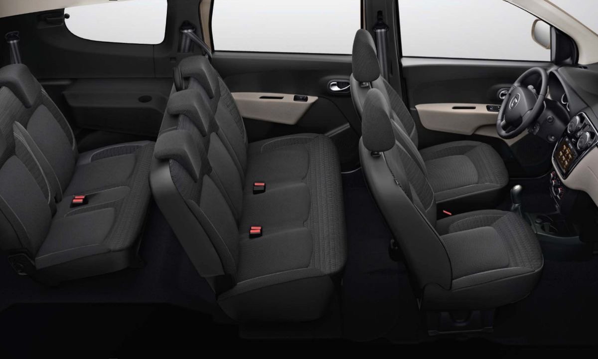 Auto 7 stoelen icoon